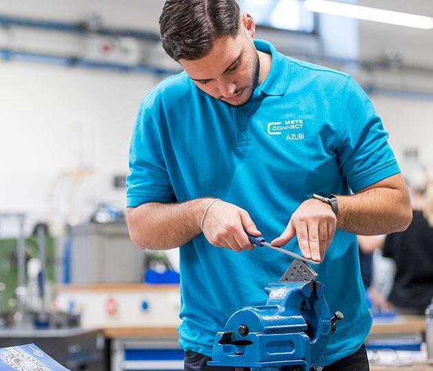 METZ CONNECT Ausbildung Werkstatt